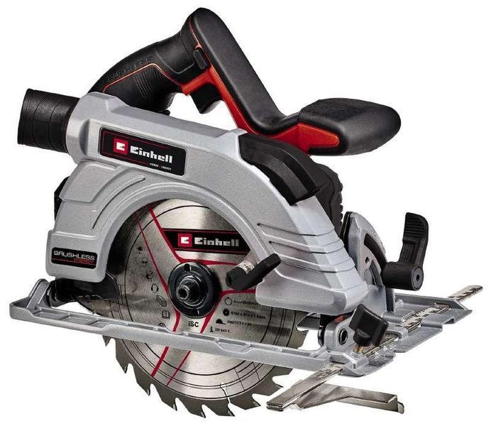 Мощная пила циркулярная аккумуляторная Einhell TE-CS 18/190 Li-Solo New: 18V 4,0Ач+ЗУ VSE 4331210 4512042 VSE фото