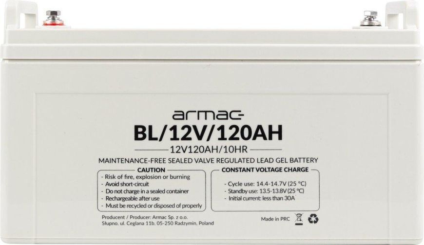 Аккумулятор гелевый Armac 12V/120AH для ИБП и инверторов 0732 фото