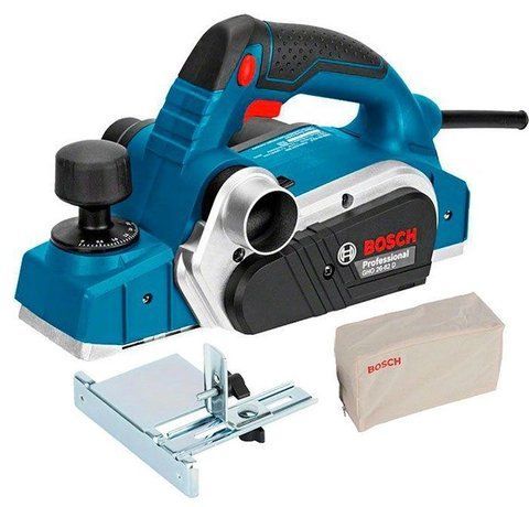 Профессиональный рубанок Bosch Professional GHO 26-82 D с параллельным упором, пылесборником VSE 06015A4301 VSE фото