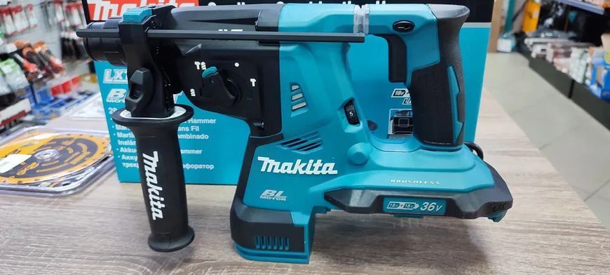 Професійний акумуляторний перфоратор Makita DHR263Z : 2.5 Дж,18В+18В,SDS+ (без Акб та зарядки) VSE DHR263Z VSE фото