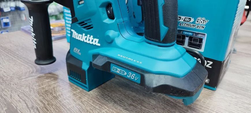 Професійний акумуляторний перфоратор Makita DHR263Z : 2.5 Дж,18В+18В,SDS+ (без Акб та зарядки) VSE DHR263Z VSE фото