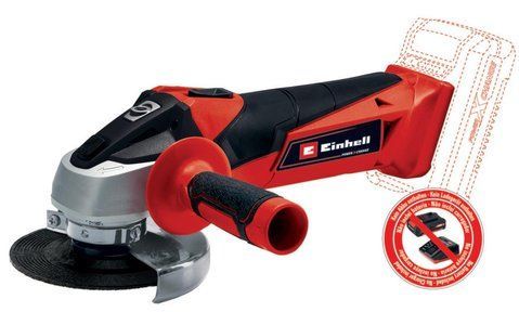 Шлифмашина угловая аккумуляторная болгарка Einhell TC-AG 18/115 Li - Solo 115 мм 4431130 фото