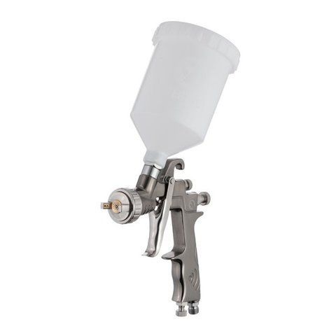 Фарбопульт пневматичний LVLP STORM INTERTOOL PT-0138 : 200 л/хв, діаметр форсунки 1.3мм, 600 мл бачок VSE PT-0138 фото