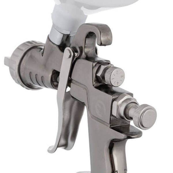 Фарбопульт пневматичний LVLP STORM INTERTOOL PT-0138 : 200 л/хв, діаметр форсунки 1.3мм, 600 мл бачок VSE PT-0138 фото