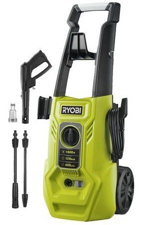 Мощная минимойка высокого давления Ryobi RY120PWA : 1600 Вт, 120 Бар, 420 л/час (5133005367) VSE 5133005367 VSE фото