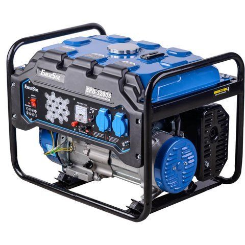 Генератор бензиновый EnerSol EPG-3200S : 3.2 кВт - однофазный, ручной старт, бензин VSE 2146 VSE фото