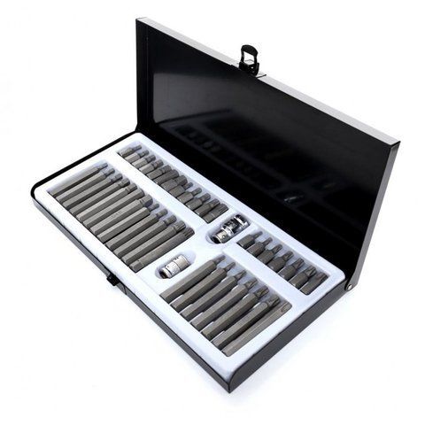 Набір біт TORX, HEX, SPLINE 40шт. KD10220 KD10220 фото