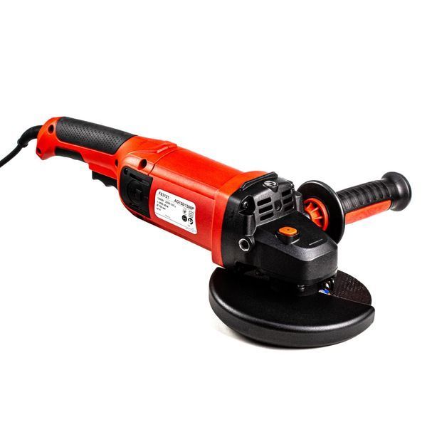 Потужна кутова шліфувальна машинка GTM AG150/1500P : 1500Вт, диск 150мм (2280) 2280 фото