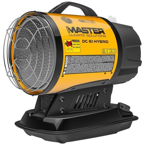 Дизельный инфракрасный обогреватель, гибридный, 17 кВт Master Climate Solutions DC 61 Hybrid Италия VSE DC 61 Hybrid VSE фото