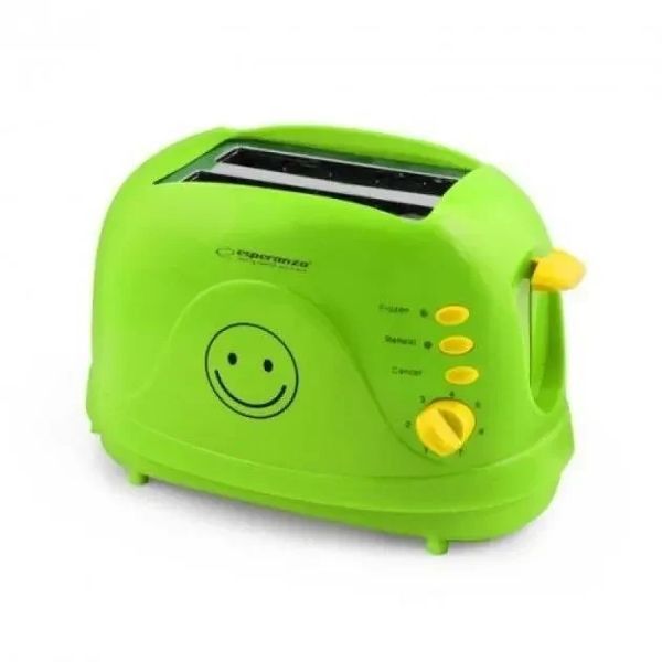 Тостер Esperanza EKT003 Smiley зелений 750 Вт 0303 фото