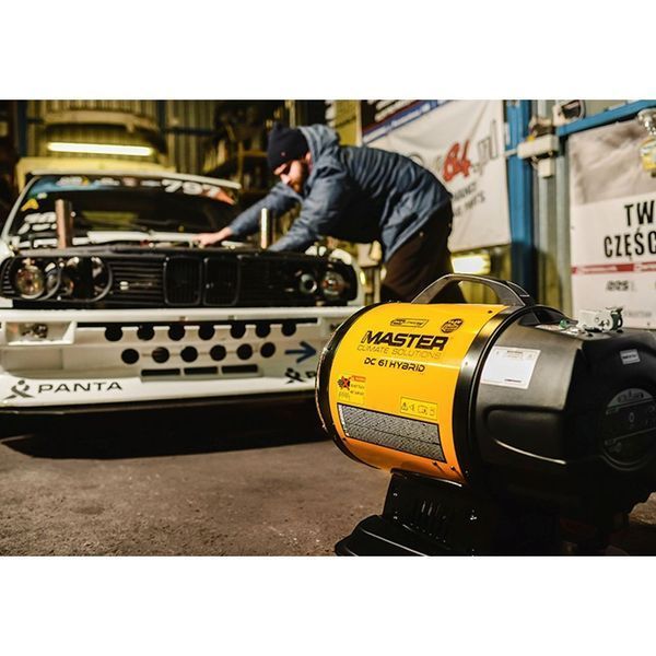 Дизельный инфракрасный обогреватель, гибридный, 17 кВт Master Climate Solutions DC 61 Hybrid Италия VSE DC 61 Hybrid VSE фото