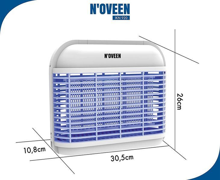 Електромухоловка, лампа від мух та летючих комах, 100 м2 IKN920 LED (6Вт): розряд на сітці 2500В, Польща 983 993 фото
