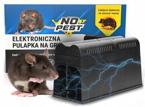 Електрична тунельна пастка капкан для гризунів NO PEST SX-5045 3531 266 фото