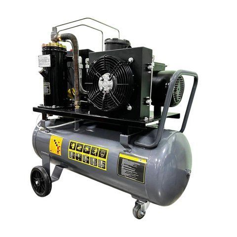 Гвинтовий повітряний компресор GTM DLG3V 230 масляний : 100л, 3 кВт, 350 л/хв 27290 фото