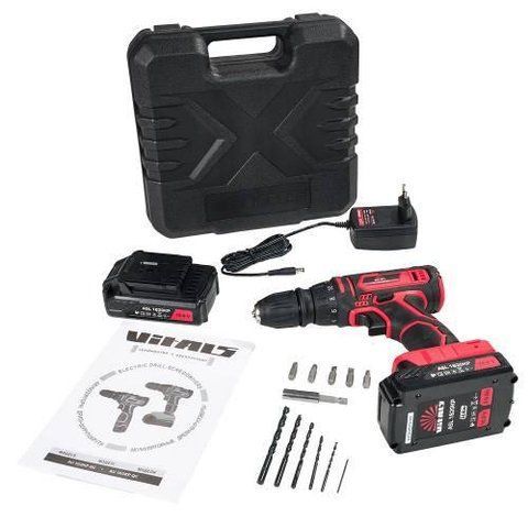 Дриль-шуруповерт акумуляторна 18В Vitals AU 18 / 2KP QC 000141917 фото