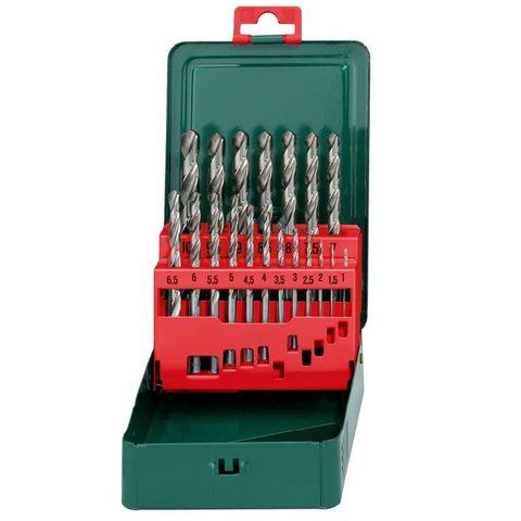 Набір свердел по металу Metabo HSS-G Promotion 19 предметів 627153000 1915 фото