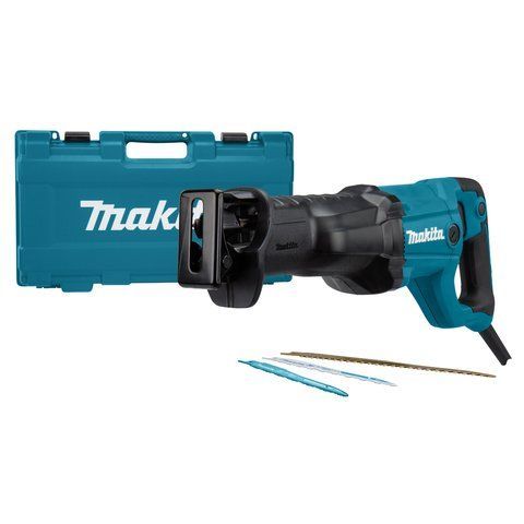 Професійна шабельна пила (ножівка) MAKITA JR3051TK : 1200Вт, число ходу 3.000хв-1, довжина ходу 30 мм VSE JR3051TK VSE фото