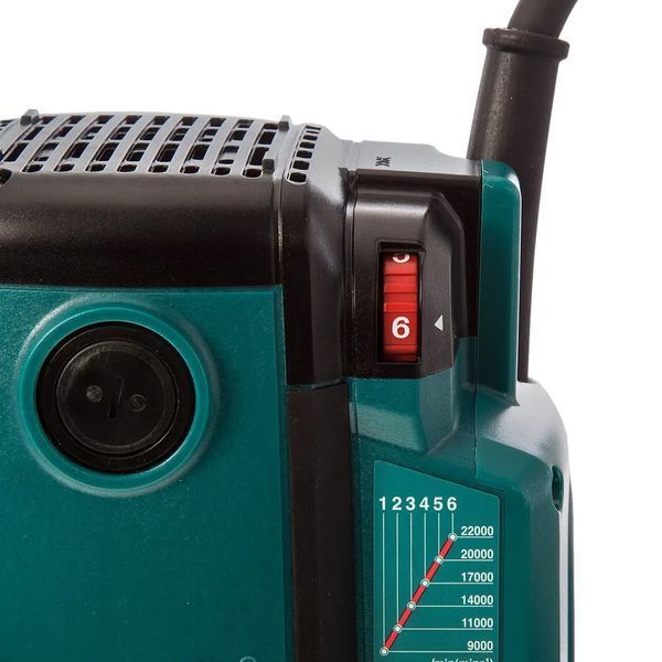 Фрезер вертикальний Makita RP2303FC08 : 2100 Вт, цанга 6/8/12 мм, 9000-23000 хв-1 RP2303FC08 VSE фото