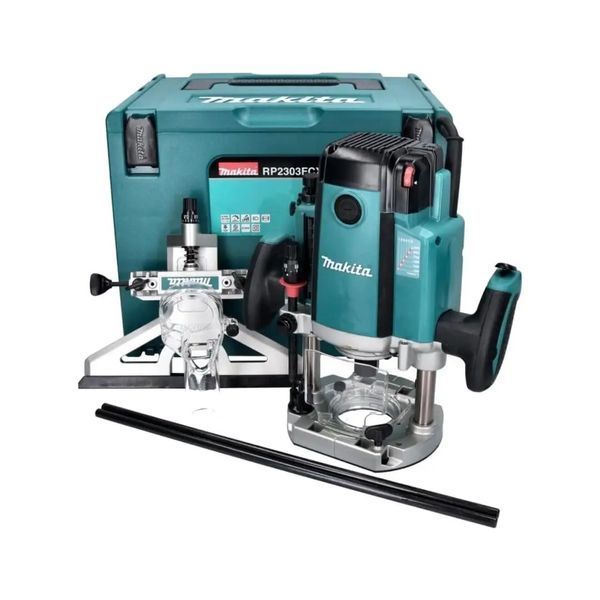 Фрезер вертикальний Makita RP2303FC08 : 2100 Вт, цанга 6/8/12 мм, 9000-23000 хв-1 RP2303FC08 VSE фото