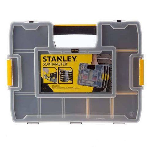 Профессиональный Органайзер Sort Master Junior с переставными перегородками STANLEY 1-97-483 VSE 1-97-483 VSE фото