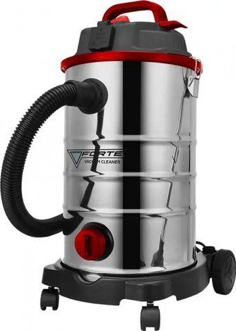 Профессиональный пылесос для влажной и сухой уборки FORTE VC3018SAD : 1800 Вт, контейнер 30 л VSE VC3018SAD VSE фото