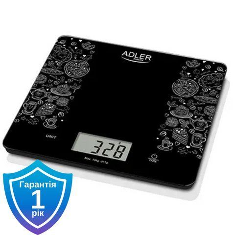 Ваги кухонні Adler AD 3171 до 10 кг 5903887801591 фото