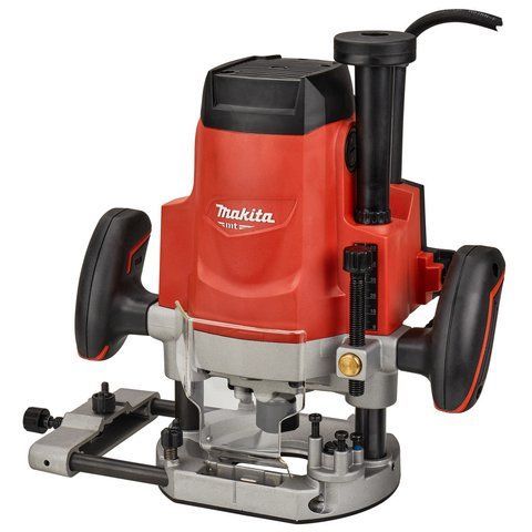 Електричний ручний столярний фрезер по дереву Makita M3602 : 1650 Вт, 12 цанга, 22000 об/хв електрофрезер M3602 VSE фото