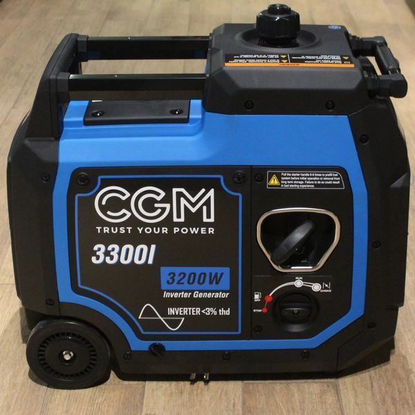 Генератор інверторний бензиновий CGM 3300iE : 2.8/3.0кВт, мідна обмотка (CGM 3300iE) 3300iE фото