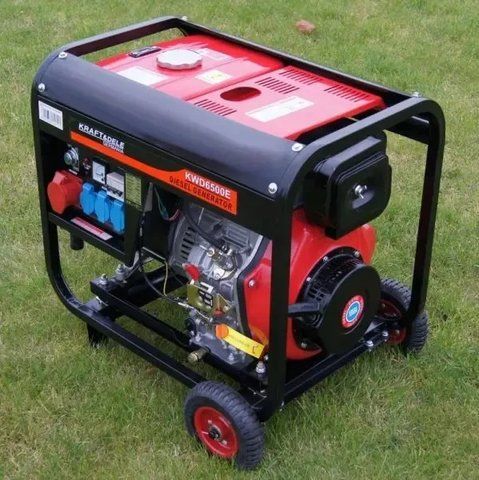 Дизельний генератор Kraft Dele KWD-6500E (KD-120) (KD-120) фото