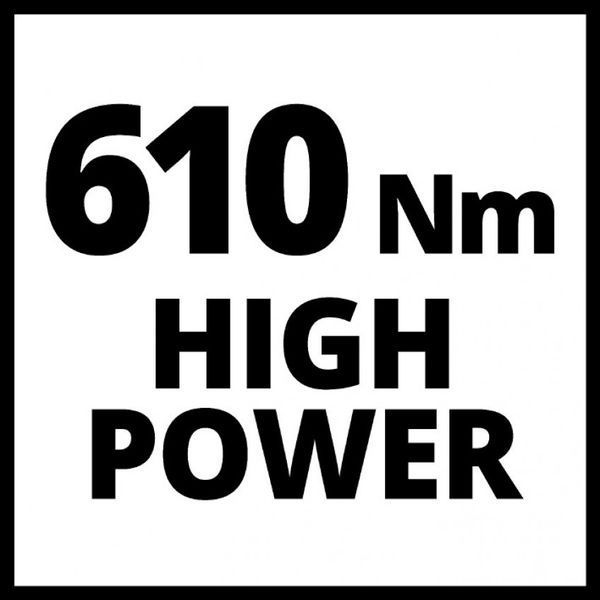Компактний пневматичний гайковерт Einhell TC-PW 610 Compact 610 Hm 142 л/хв у кейсі 4138965 VSE фото