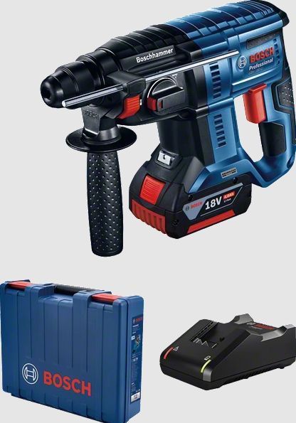 Професійний акумуляторний перфоратор Bosch GBH 180 Li : 2 Дж,SDS plus,18В,5100уд./хв.,АКБ+Зарядне+Кейс VSE 0611911122 VSE фото