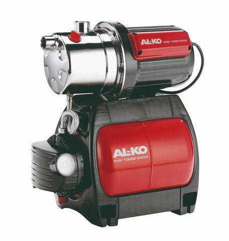 Мощная насосная станция HW 1300 Inox: 1300 Вт, высота подачи 50 м, производительность 5000 л/ч VSE 113249 VSE фото