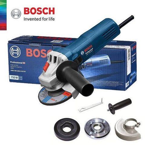 Маленька болгарка з регулюванням обертів (кутова шліувальна машина) Bosch GWS 750 S : 750 Вт, 125мм круг КШМ (0601394121) VSE 0601394121 VSE фото