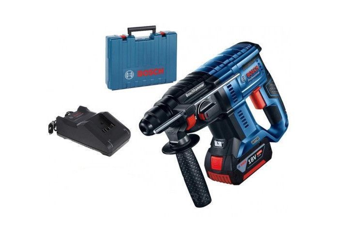 Професійний акумуляторний перфоратор Bosch GBH 180 Li : 2 Дж,SDS plus,18В,5100уд./хв.,АКБ+Зарядне+Кейс VSE 0611911122 VSE фото