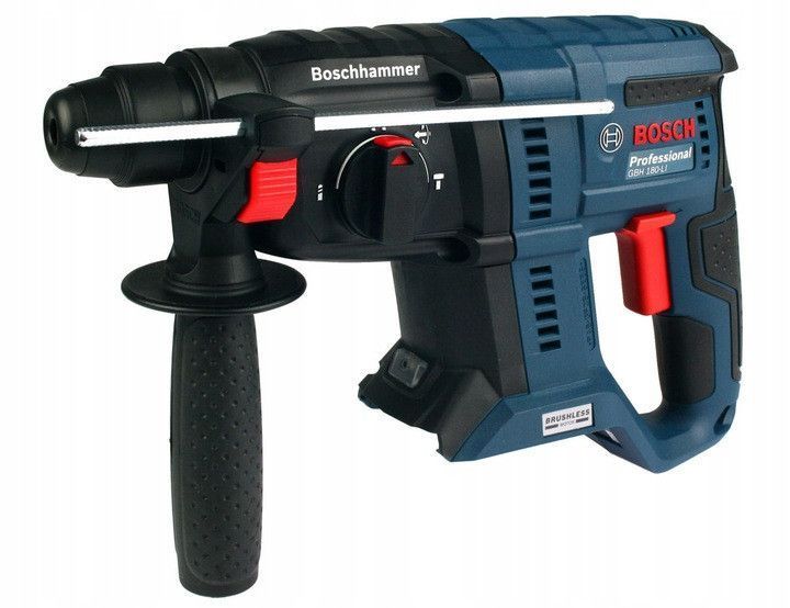 Акумуляторний бочковий перфоратор Bosch Professional GBH 180-Li з АКБ 18V 4.0 Ah + набір свердел 0615990M9C фото
