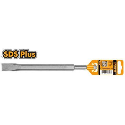 Зубило плоске SDS Plus 14&times;250&times;40 мм INGCO 000145609 фото
