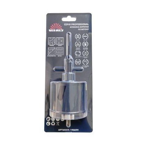 Комплект коронка алмазна для бетону Vitals Professional 82&times;110 мм М16 SDS-plus 000195699 фото