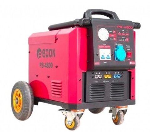 Потужня акумуляторна станція Edon PS-4800 : 3.5/4.0 кВт, чиста синусоїда, 2400 Вт/год, бездротова зарядка, інверторний генератор PS-4800 VSE фото