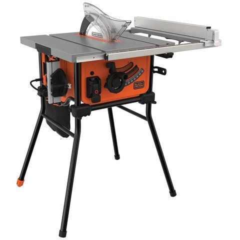 Мощная пила настольная сетевая BLACK+DECKER BES720 : 1800 Вт, 254 х 30мм круг, 4800 об/мин VSE BES720 VSE фото