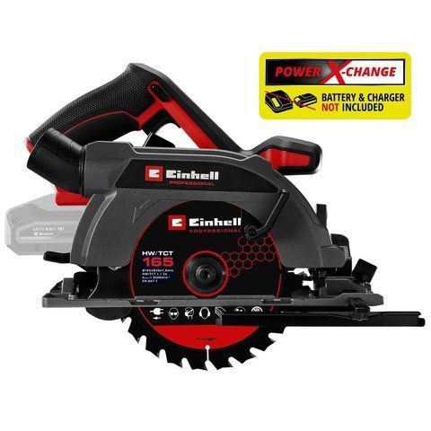 Пила циркулярна акумуляторна Einhell TP-CS 18/165 Li BL - Solo (4331225) 4331225 фото