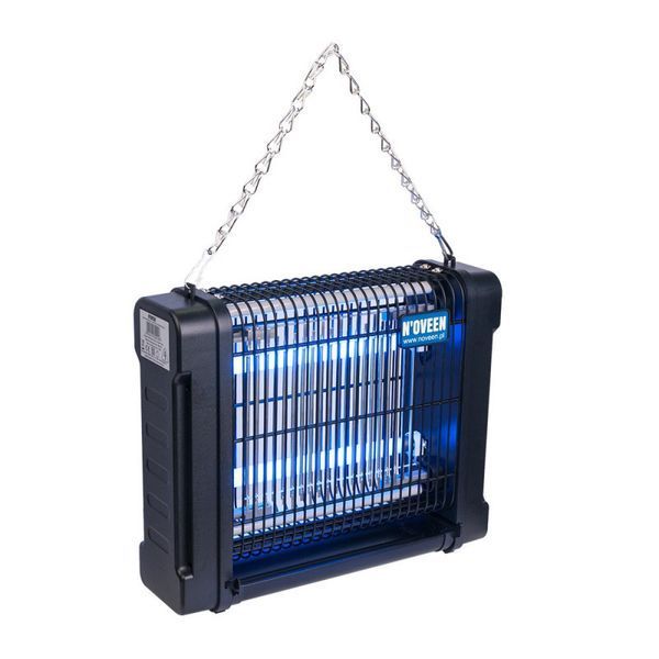 Знищувач комах (40 м2), пастка для летючих комах Noveen IKN-12 Black (2х6W) 4000В 982 432 фото