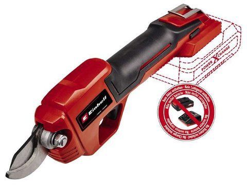 Секатор акумуляторний Einhell GE-LS 18 Li-Solo (без АКБ і ЗП) : 18B, 28мм товщини, 0.9 кг (3408300) 3408300 VSE фото