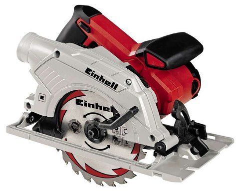 Потужна пила циркулярна Einhell TE-CS 165 : 1200 Вт, диск 165x16x2,4 мм / зубів 24, об.х.х.5500 об/хв VSE 4331010 VSE фото
