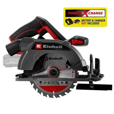 Пила циркулярна акумуляторна Einhell TE-CS 18/165-2 Li - Solo (4331230) 4331230 фото