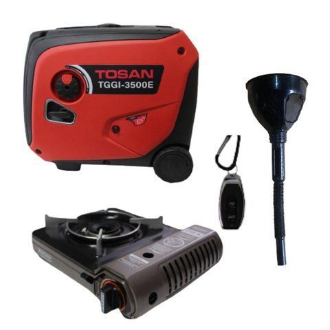 Инверторный генератор TOSAN ТGGI-3500E + газовая плитка Orcamp CK-505 и лейка в подарок KТGGI-3500E фото