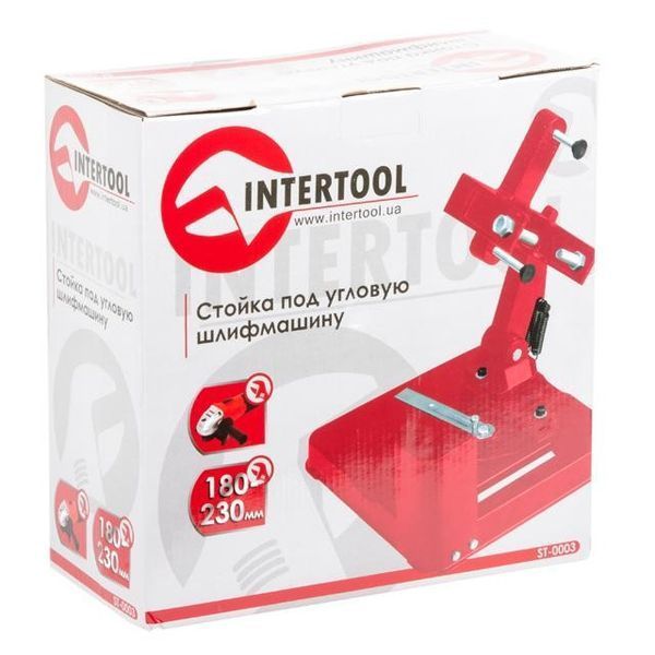 Стойка для угловой шлифмашины (болгарки) 180-230мм INTERTOOL ST-0003 VSE ST-0003 VSE фото