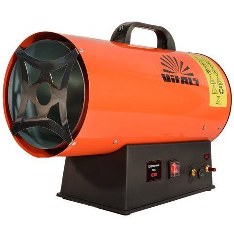 Нагрівач газовий переносна теплова гармата Vitals GHB-303Т 30 кВт 000235350 фото