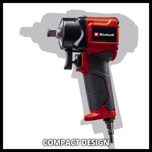 Гайковерт пневматический ударный Einhell TC-PW 610 Compact в кейсе с насадками 4138965 фото