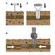 Аксесуар для кротоловки SuperCat Vole Trap (Swissinno) Щуп та фреза, пластиковий 333 215 фото 4