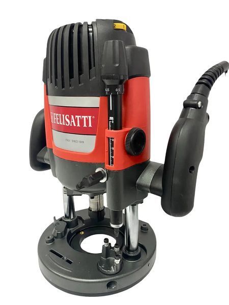 Електричний ручний столярний фрезер FELISATTI ФМ-67/2200Е F61110 2200 Вт 8 і 12 цанга 21000 об/хв F61110 VSE фото